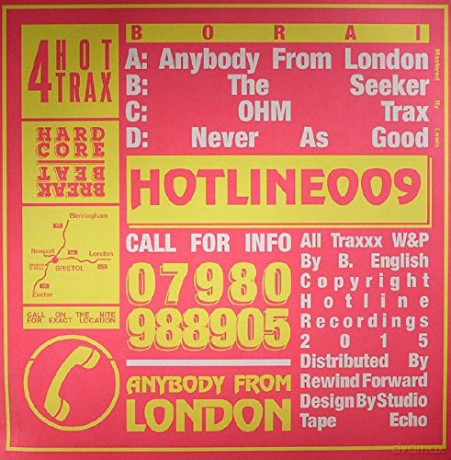 Borai: Anybody From London Ep [2xWinyl]