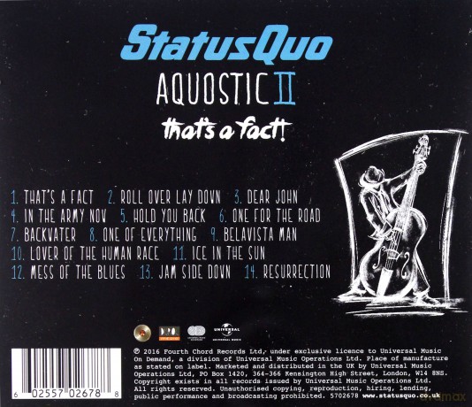 Status Quo: Aquostic 2 [CD]