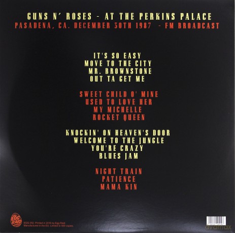 Guns N Roses: At The Perkins Palace [2xWinyl]