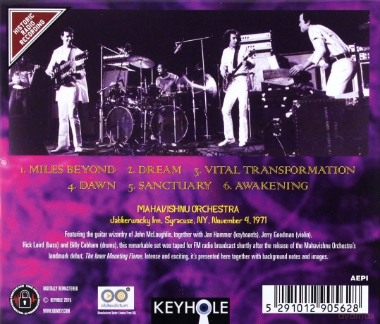 Mahavishnu Orchestra: Awakening.... Live In Ny 71 [CD]