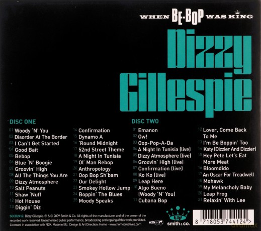Dizzy Gillespie: Bebop-Groovin High-When Bebop Was King [CD]