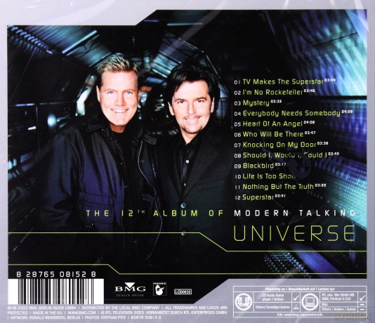 Modern Talking: Universe [CD]