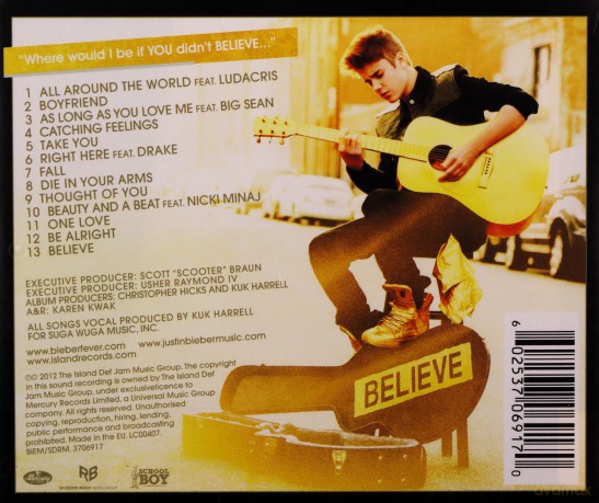 Justin Bieber: Believe [CD]