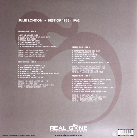 Julie London: Best Of 1955 - 1962 [2xWinyl]