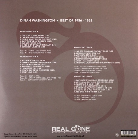 Dinah Washington: Best Of 1956 - 1962 [2xWinyl]