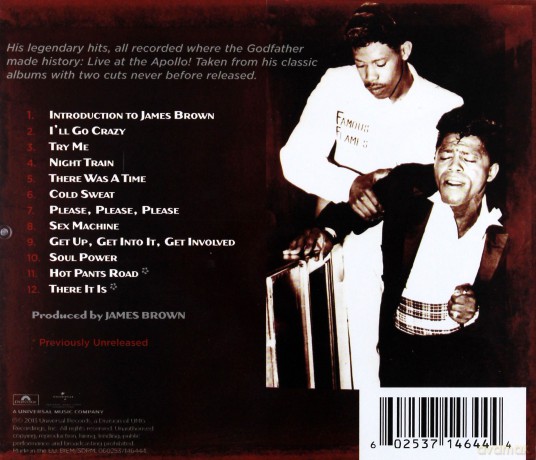 James Brown: Best Of Live At The Apollo - 50th Anniversary [CD]