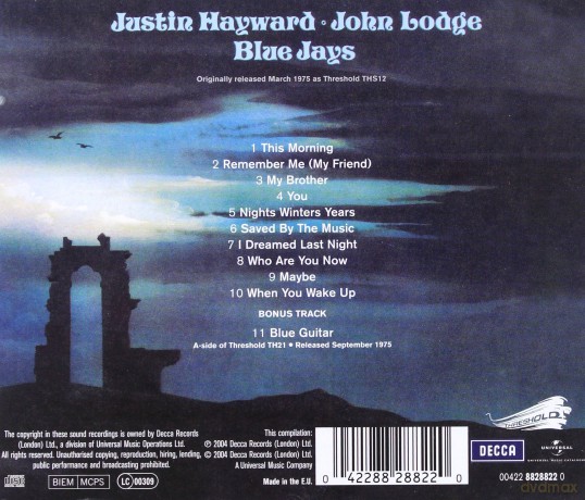 Justin Hayward & John Lodge: Blue Jays [CD]