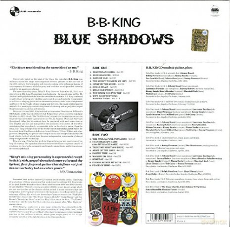 B.B. King: Blue Shadows [Winyl]