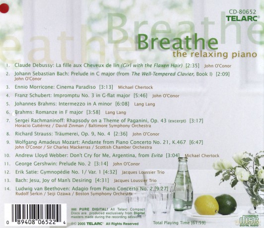 Breathe - The Relaxing Piano [CD]
