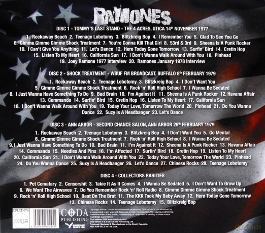 Ramones: Broadcast Archives [4CD]