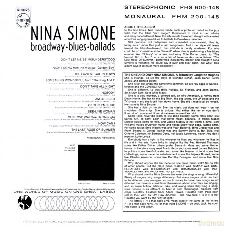 Nina Simone: Broadway Blues Ballads [Winyl]