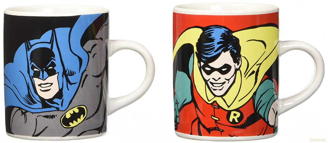 Batman: Kubek Batman And Robin Set Of 2 Mini