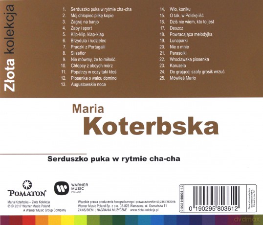Maria Koterbska: Złota Kolekcja [CD]