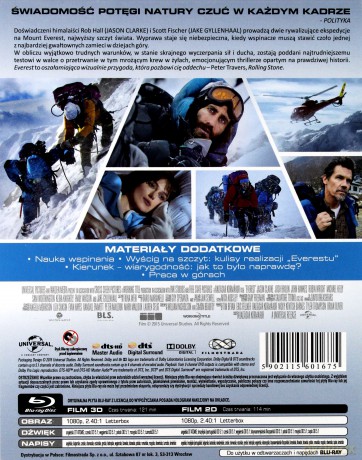 Everest (steelbook) [Blu-Ray 3D]+[Blu-Ray]