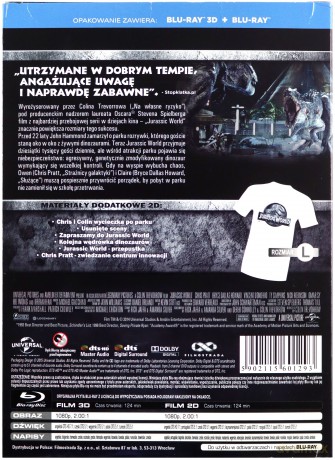 Jurassic World [Blu-Ray 3D]+[Blu-Ray]