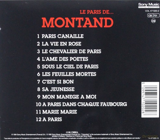 Yves Montand: Le Paris De ... Montand [CD]