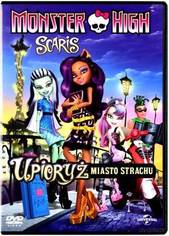 Monster High Pakiet (Upiorki, Double, Scaris) [3DVD]