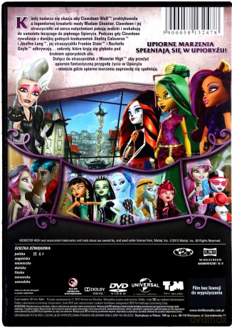 Monster High Pakiet (Upiorki, Double, Scaris) [3DVD]