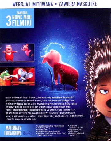 Sing + Pluszak [Blu-Ray 3D]+[Blu-Ray]