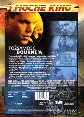Tożsamość Bournea [DVD]