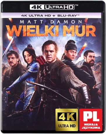 Wielki Mur [Blu-Ray 4K]+[Blu-Ray]