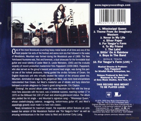Mountain: Climbing! [CD]