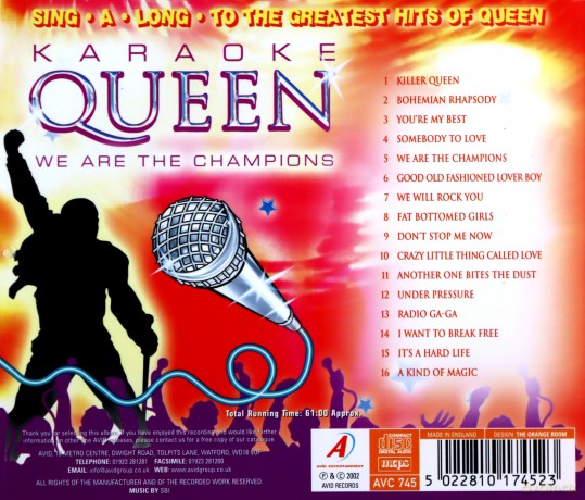 Karaoke Queen [CD]