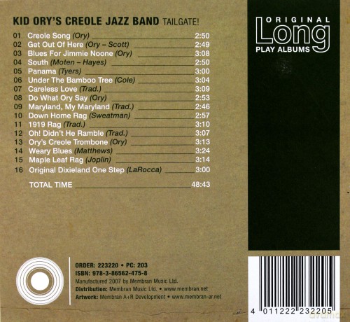 Kid Orys Creole Jazz Band: Kid Ory [CD]