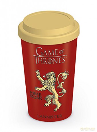 Game Of Thrones (Gra o Tron) Lannister Ceramic Travel Kubek