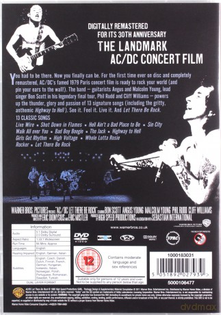 AC/DC: Let There Be Rock [DVD]
