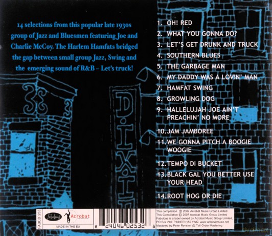 Harlem Hamfats: Let's Get Drunk And Truck [CD]