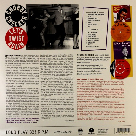 Chubby Checker: Let's Twist Again + 2 Bonus Tracks [Winyl]