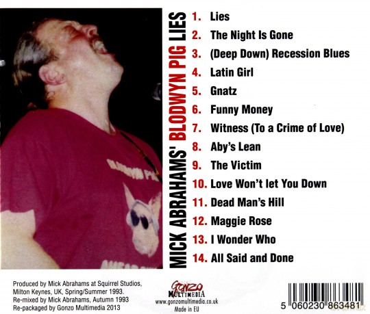 Blodwyn Pig: Lies [CD]