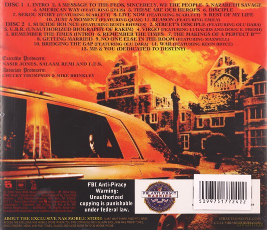 Nas: Street's Disciple [2CD]
