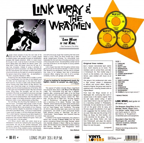 Link Wray & The Wraymen: Link Wray & The Wraymen [Winyl]