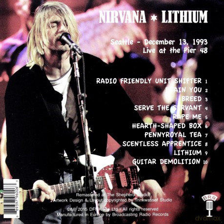 Nirvana: Lithium: December 13. 1993 [CD]