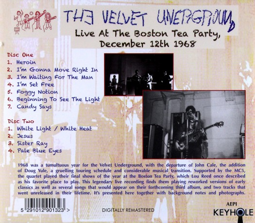 Velvet Underground: Live At The Boston Tea Party December 12th 1968 [2CD]
