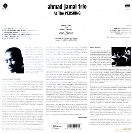 Ahmad Jamal Trio: Live At The Pershing Lounge 1958 (But Not For Me) [Winyl]