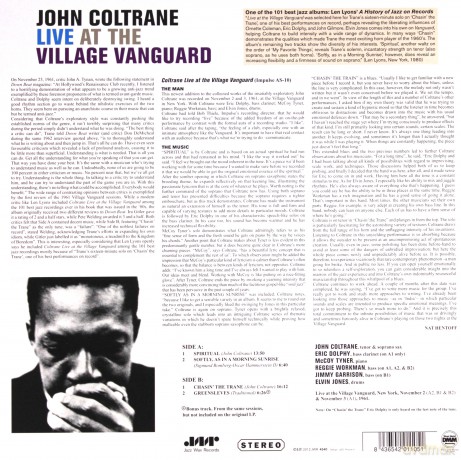 John Coltrane: Live At The Village Vanguard [Winyl]