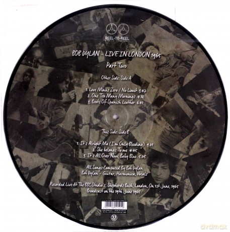 Bob Dylan: Live In London Part 2 (Picture) [Winyl]