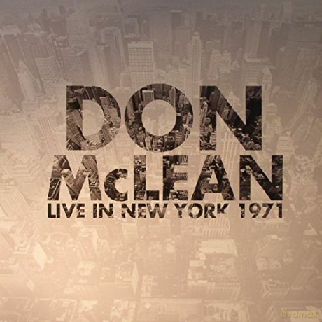 Don Mclean: Live In New York 1971 [2xWinyl]
