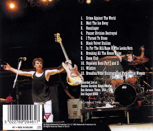 Budgie: Live In San Antonio [CD]