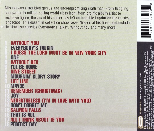 Harry Nilsson: The Best Of Harry Nilsson Re-Sleeve [CD]