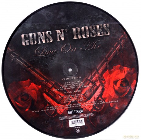 Guns 'N' Roses: Live On Air - The Ritz NY 2nd February 1988 - FM Radio Broadcast (Picture) [Winyl]