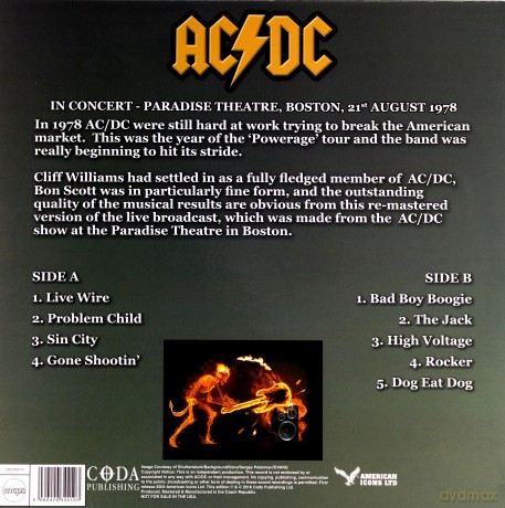 AC/DC: Live Wires - In Concert - Boston 1978 [Winyl]