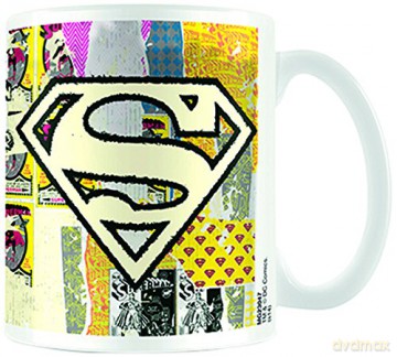 Superman: Logo Distressed Kubek