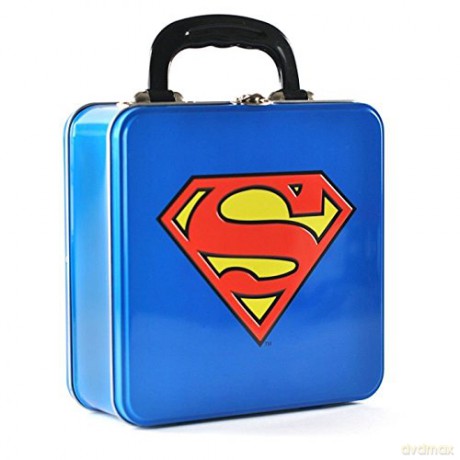Superman: Logo Embossed Tin Tote