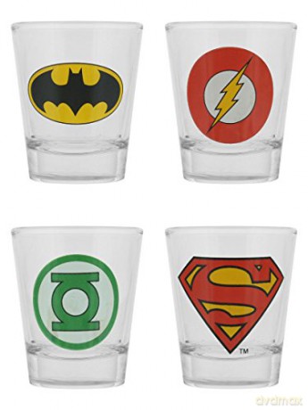 DC Comics: Logo Shot Zestaw kieliszków