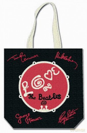 The Beatles: Love Drum with Signatures