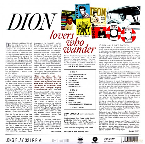 Dion: Lovers Who Wander + 2 Bonus Tracks [Winyl]